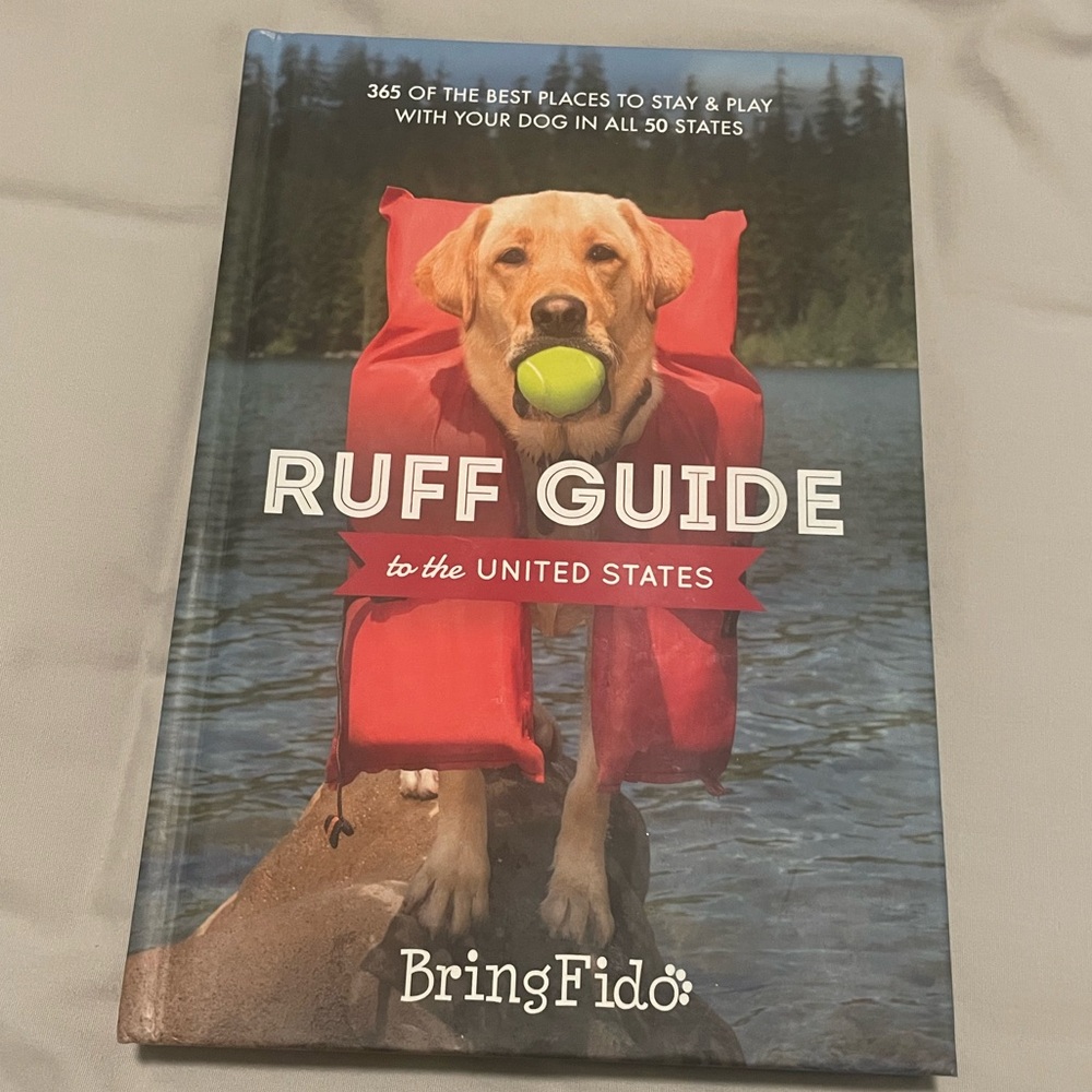 Bring Fido Book „Ruff Guide to the United States“ - Travel Guide with Dogs
